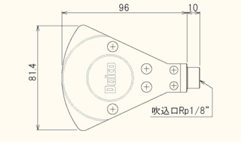 PGO-91/91G雾化喷头daico大浩热研